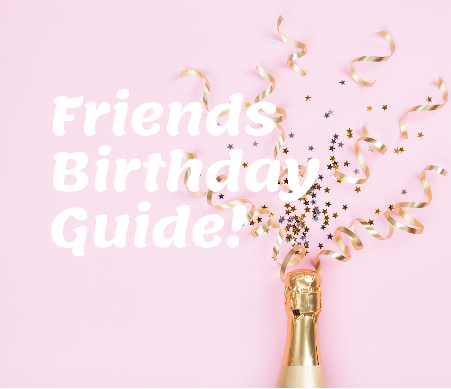Celebrating Your Friends Quarantine Birthday