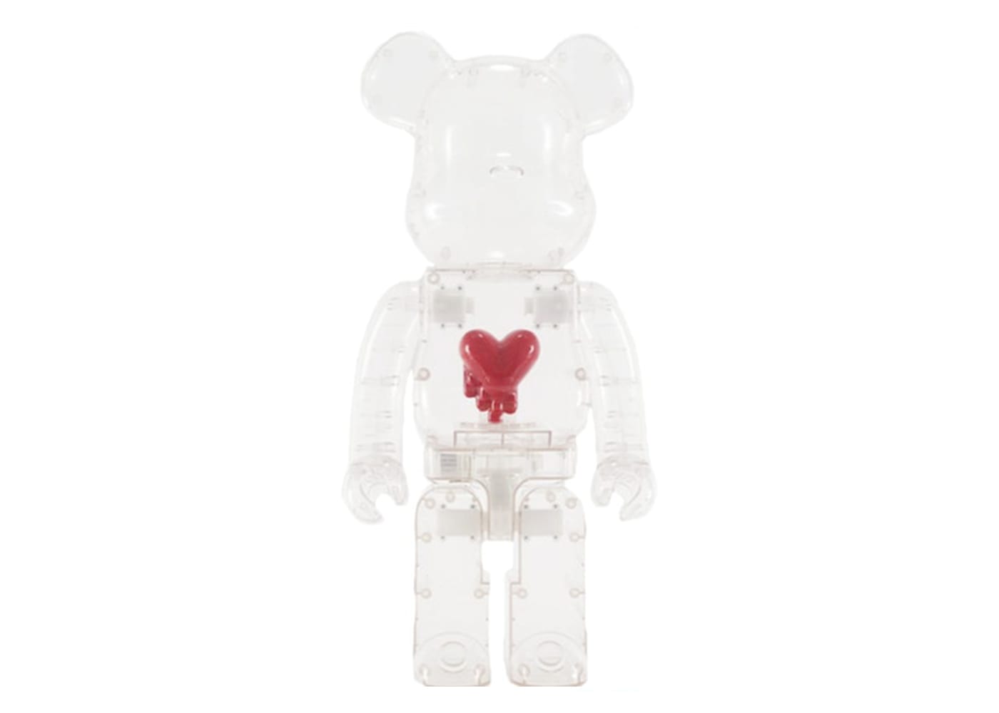 Emotionally unavailable heart most expensive bearbricks
